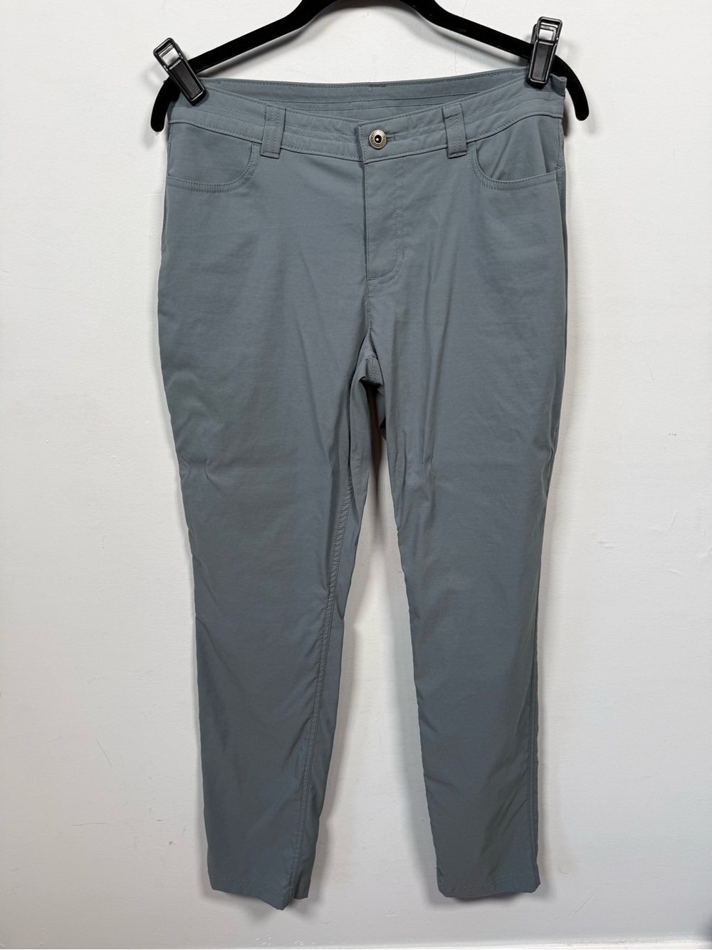 Eddie Bauer Women's Size 8 Green Stretch Hiking Performance Pants Travel Tech